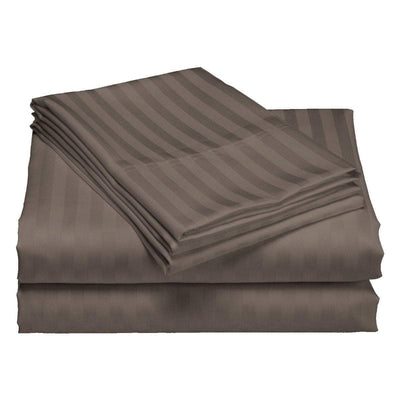 Royal Comfort 1200TC Quilt Cover Set Damask Cotton Blend Luxury Sateen Bedding Queen Pewter Payday Deals