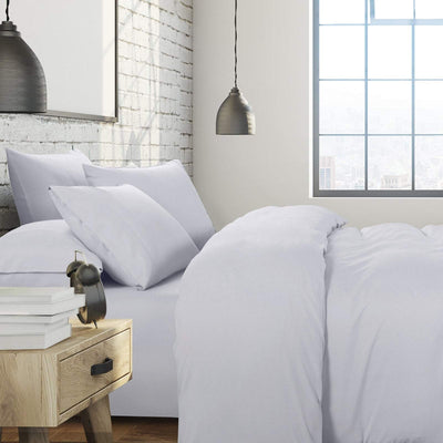 Royal Comfort 1500TC Cotton Rich 6 Piece Complete Bedding Set Queen - White Payday Deals