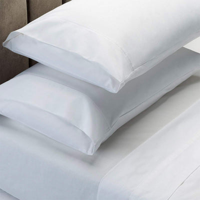 Royal Comfort 1500TC Cotton Rich Fitted 4 PC Sheet sets King White