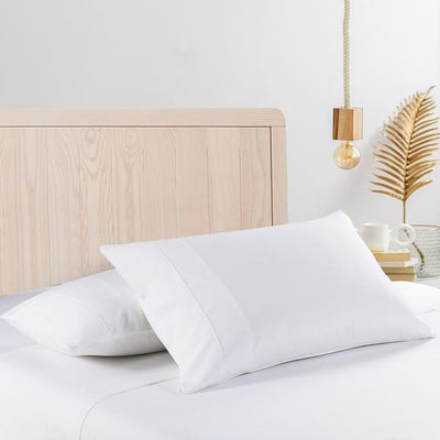 Royal Comfort 350GSM Bamboo Quilt, 2000TC Sheet Set And 2 Pack Duck Pillows White King Payday Deals
