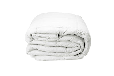 Royal Comfort 350GSM Luxury Soft Bamboo All-Seasons Quilt Duvet  - Double - White Payday Deals