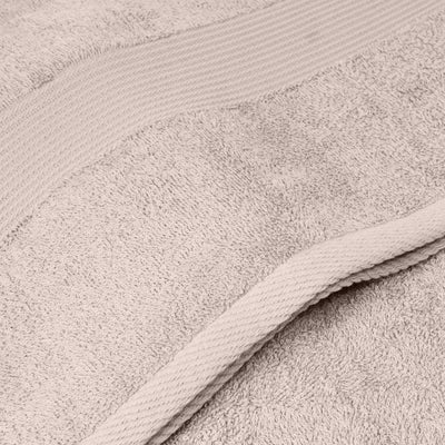 Royal Comfort 5 Piece Cotton Bamboo Towel Set 450GSM Luxurious Absorbent Plush  Beige Payday Deals