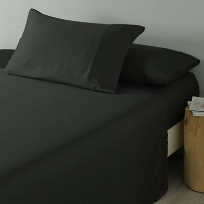 Royal Comfort 600 Thread Count Cooling Ultra Soft Tencel Eucalyptus Sheet Set Graphite Queen Payday Deals