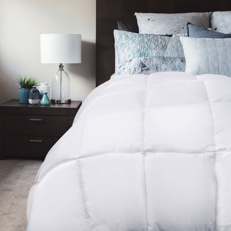 Royal Comfort 800GSM Silk Blend Quilt Duvet Ultra Warm Winter Weight  - Queen - White Payday Deals