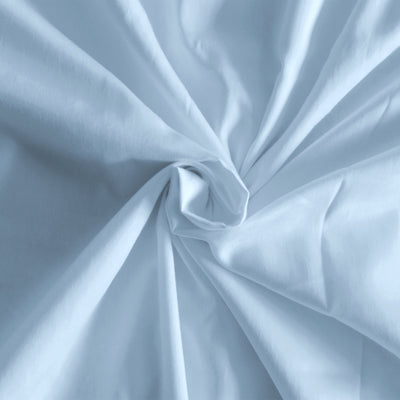 Royal Comfort  - Balmain 1000TC Bamboo Cotton Sheet Set - Queen - Blue Fog Payday Deals