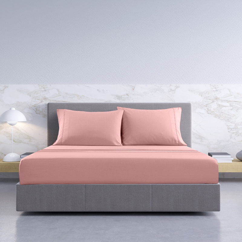 Royal Comfort - Balmain 1000TC Bamboo cotton Sheet Sets (King) - Blush Payday Deals