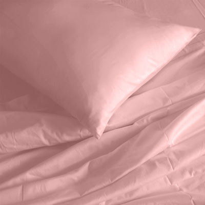 Royal Comfort - Balmain 1000TC Bamboo cotton Sheet Sets (Queen) - Blush Payday Deals