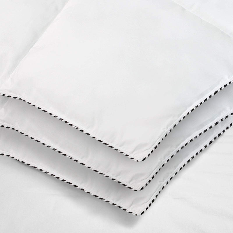 Royal Comfort Bamboo Blend Quilt 250GSM Luxury Doona Duvet 100% Cotton Cover Double White Payday Deals