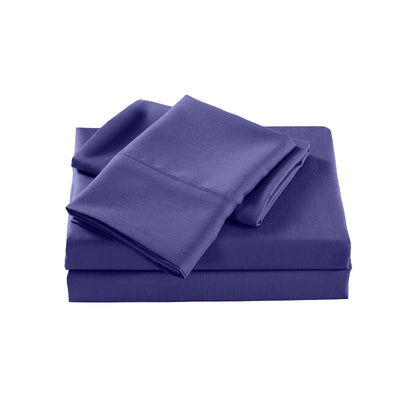 Royal Comfort Bamboo Cooling 2000TC Sheet Set - King-Royal Blue Payday Deals