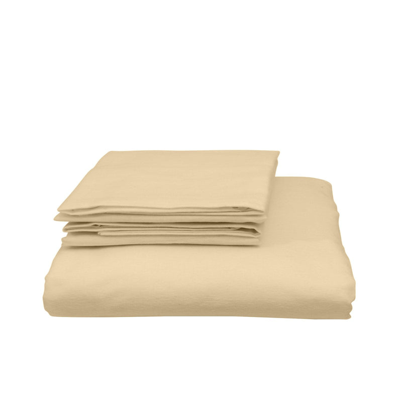 Royal Comfort Blended Bamboo Quilt Cover Sets - Oatmeal - King Payday Deals