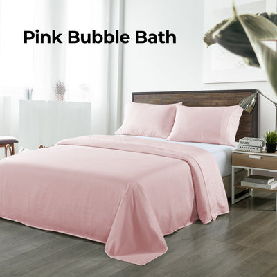 Royal Comfort Blended Bamboo Sheet Set Bubble Bath - King Payday Deals