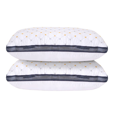 Royal Comfort Luxury Air Mesh Pillows 2 Pack Hotel Quality Checked Ultra Comfort