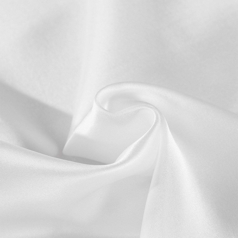 Royal Comfort Pure Silk Pillow Case 100% Mulberry Silk Hypoallergenic Pillowcase 51 x 76 cm White Payday Deals