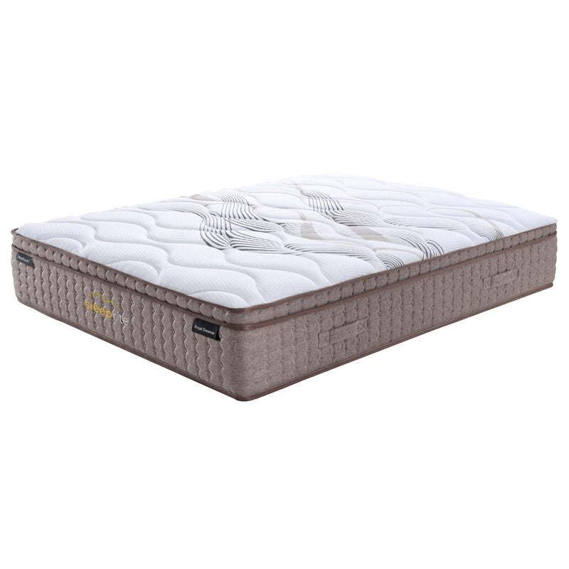 Royale Dreamer  Medium Mattress 30cm Luxury Top 7 Zones Pocket Spring - King Payday Deals