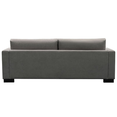 Royalty 3 Seater Sofa Fabric Uplholstered Lounge Couch - Grey Payday Deals