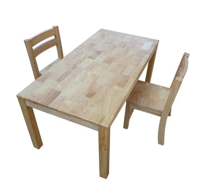 Rubberwood Rectangle Table 120 Payday Deals