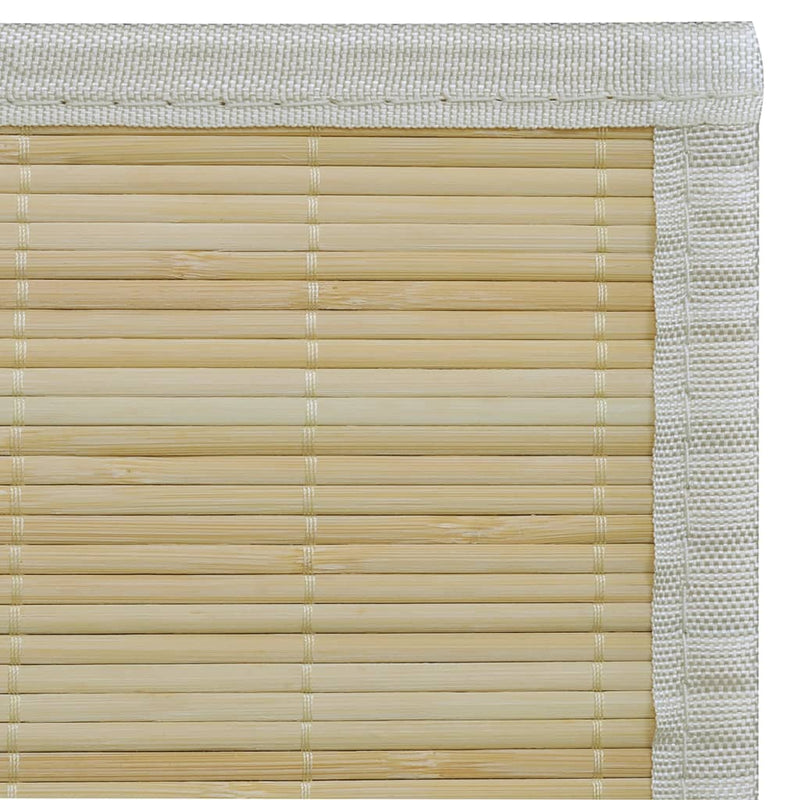 Rug Bamboo 100x160 cm Natural Payday Deals