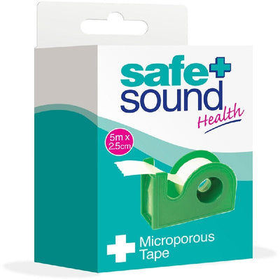 Safe and Sound Microporous Tape 5m x 2.5cm