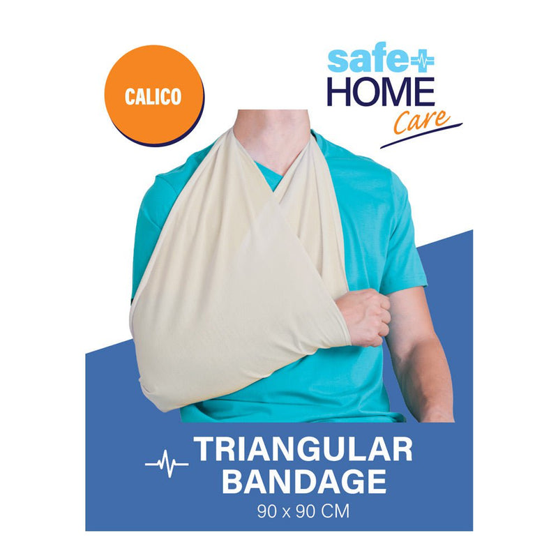 Safe Home Care Calico Bandage Sling Triangular 90 X 90cm Payday Deals