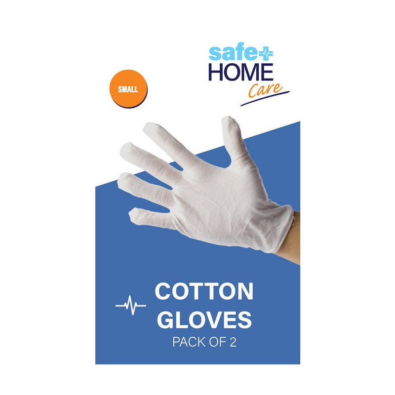 Safe Home Care Cotton Gloves - Small Pack of 2 Payday Deals