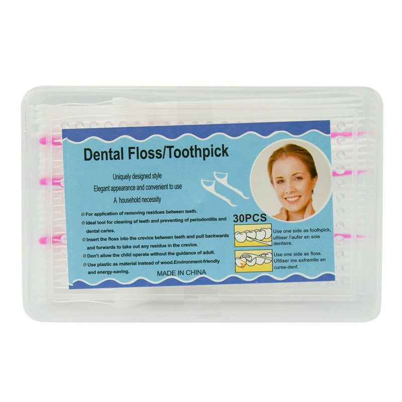 Safe Home Care Dental Floss Tooth Pick Oral Care Hygiene Plastic Payday Deals