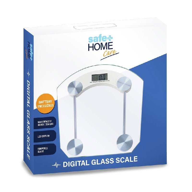Safe Home Care Digital Glass Scale 32cm Payday Deals