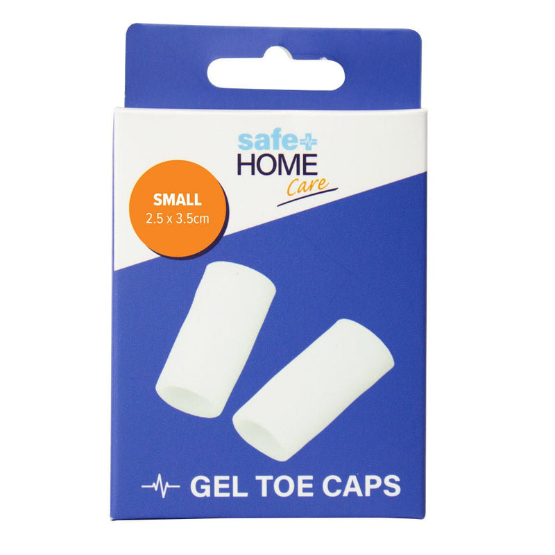 Safe Home Care Gel Toe Cap Silicone Tube 2.5 x 3.5cm Pack of 2 Payday Deals