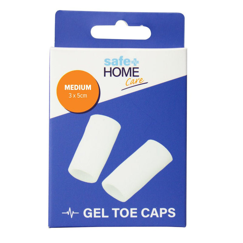 Safe Home Care Gel Toe Cap Silicone Tube 3 x 5cm Pack of 2 Payday Deals