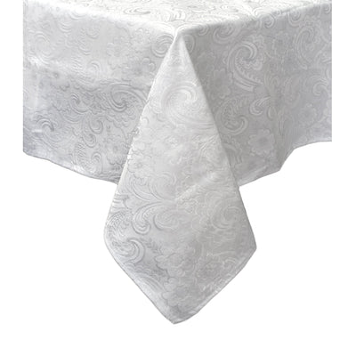 Salonika Blossom Tablecloth White 180 x 400 cm