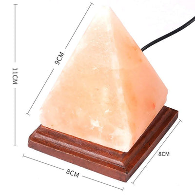 Salt Lamp Globes USB Himalayan Natural Crystal Rock Cord Night Light Lamps Globe Payday Deals