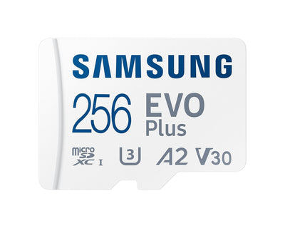 SamSung 256GB MB-MC256KA EVO Plus microSD Card 130MB/s with Adapter Payday Deals