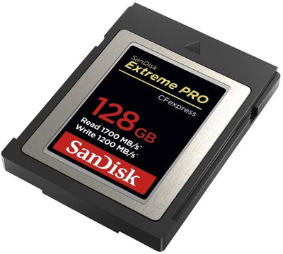 SanDisk 128GB Extreme PRO CFexpress Card Type B - SDCFE-128G-GN4NN READ 1700 MB/S WRITE 1200MB/S Payday Deals