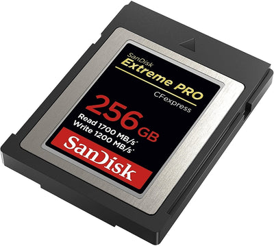 SanDisk 256GB Extreme PRO CFexpress Card Type B - SDCFE-256G-GN4NN READ 1700 MB/S WRITE 1200MB/S Payday Deals