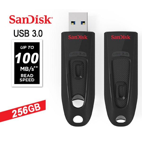 SANDISK 256GB  ULTRA CZ48 USB 3..0 FLASH DRIVE (SDCZ48-256G) Payday Deals