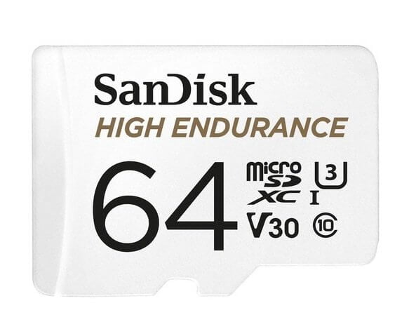 SANDISK 64GB High Endurance micro SDXC V30 u3 C10 UHS-1 100MB/s R 40MB/s W SD Adaptor Android Smartphone Action Camera Drones Payday Deals