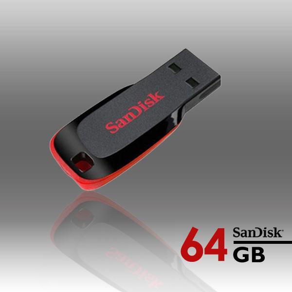 Sandisk Cruzer Blade CZ50 64GB USB Flash Drive Payday Deals