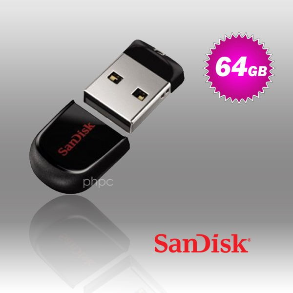 SanDisk Cruzer Fit CZ33 64GB USB Flash Drive Payday Deals