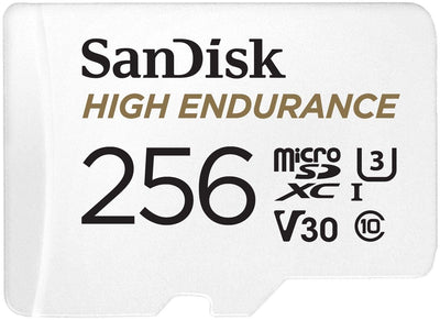 SANDISK HIGH ENDURANCE MICROSDHC CARD SQQNR 256G UHS-I C10 U3 V30 100MB/S R 40MB/S W SD ADAPTOR SDSQQNR-256G-GN6IA Payday Deals
