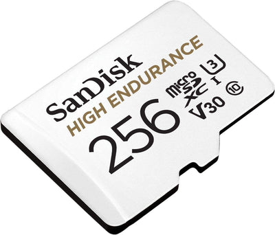 SANDISK HIGH ENDURANCE MICROSDHC CARD SQQNR 256G UHS-I C10 U3 V30 100MB/S R 40MB/S W SD ADAPTOR SDSQQNR-256G-GN6IA Payday Deals