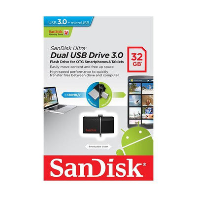 Sandisk SDDD2-032G OTG-32G Ultra Dual USB 3.0 Pen Drive Payday Deals
