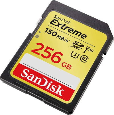 SANDISK SDSDXV5-256G-GNCIN SDXC Extreme CL10 V30 UHS-I/U3 150MB Payday Deals