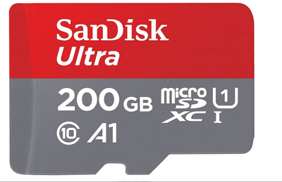 SANDISK SDSQUA4-200G-GN6MN Micro SDXC Ultra UHS-I Class 10 , A1, 120mb/s No adapter Payday Deals