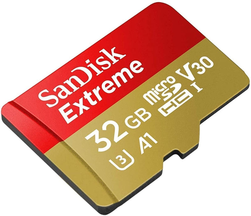 SANDISK SDSQXAF-032G-GN6MN 32GB MICRO SDHC EXTREME A1 V30, UHS-I/ U3, 100MB/s ,NO  SD ADAPTER Payday Deals