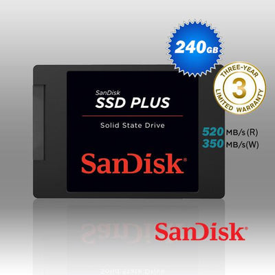 SanDisk SSD Plus 240GB 2.5 inch SATA III SSD SDSSDA-240G Payday Deals
