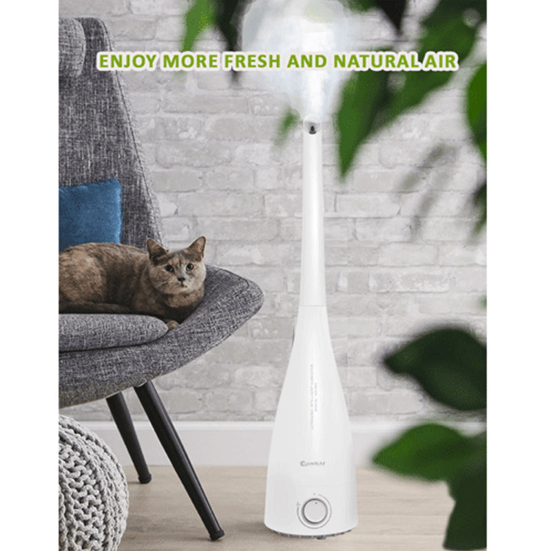 SANSAI 3.3L White Air Humidifier Ultrasonic Cool Mist Payday Deals