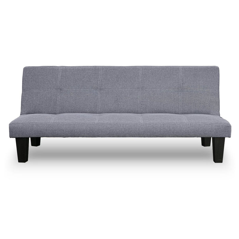 Sarantino Sofa Bed Lounge Couch Futon Furniture Seat Adjustable Suite Dark Grey Payday Deals