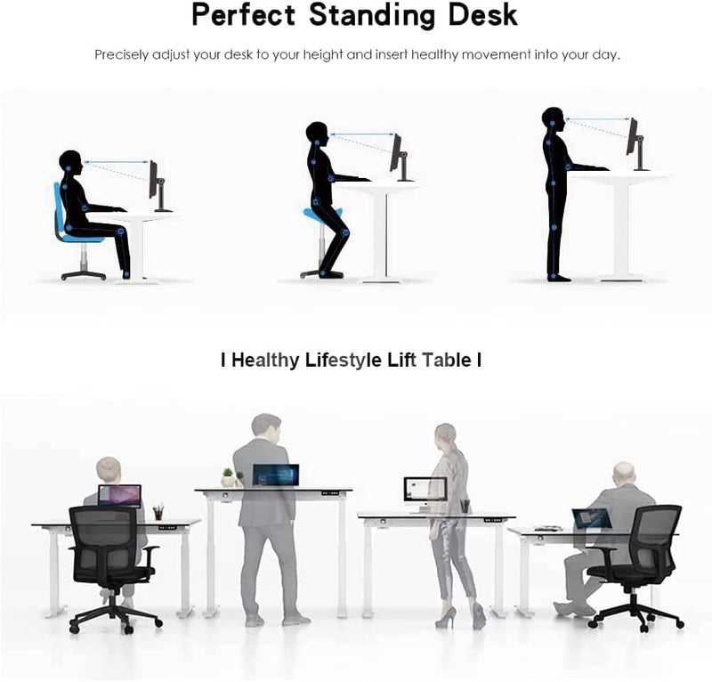 Sardine sport C2 WalkingPad WITH Electric Standing Desk (Oak desk + Blue walkingpad) Payday Deals