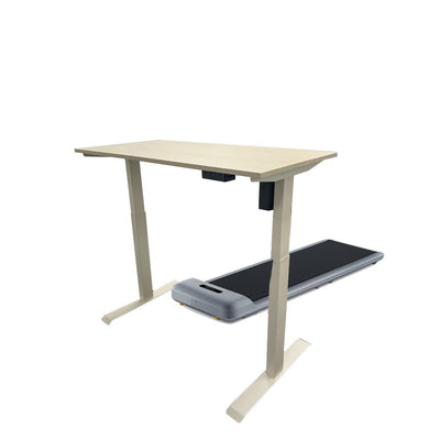 Sardine sport C2 WalkingPad WITH Electric Standing Desk (Oak desk + Grey walkingpad)