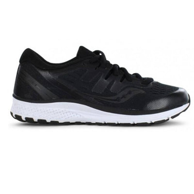 Saucony Kids Youth S GUIDE ISO 2 Sneakers Runners Medium Width Boys - Black/White Payday Deals