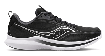 Saucony Mens Kinvara 13 Sneakers Athletic Runners Shoes Running - Black/Silver